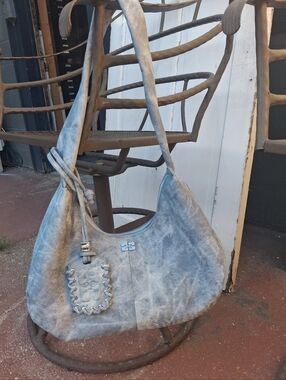 NWOT Womens GANNI medium hobo bag - baby blue